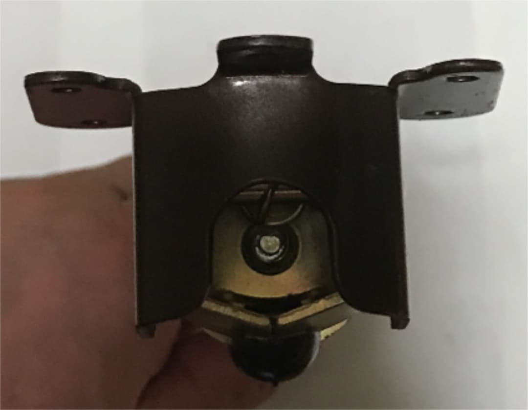 一点物　木製脚　小　300mm　半自動式　丸型　4本組　ビス付