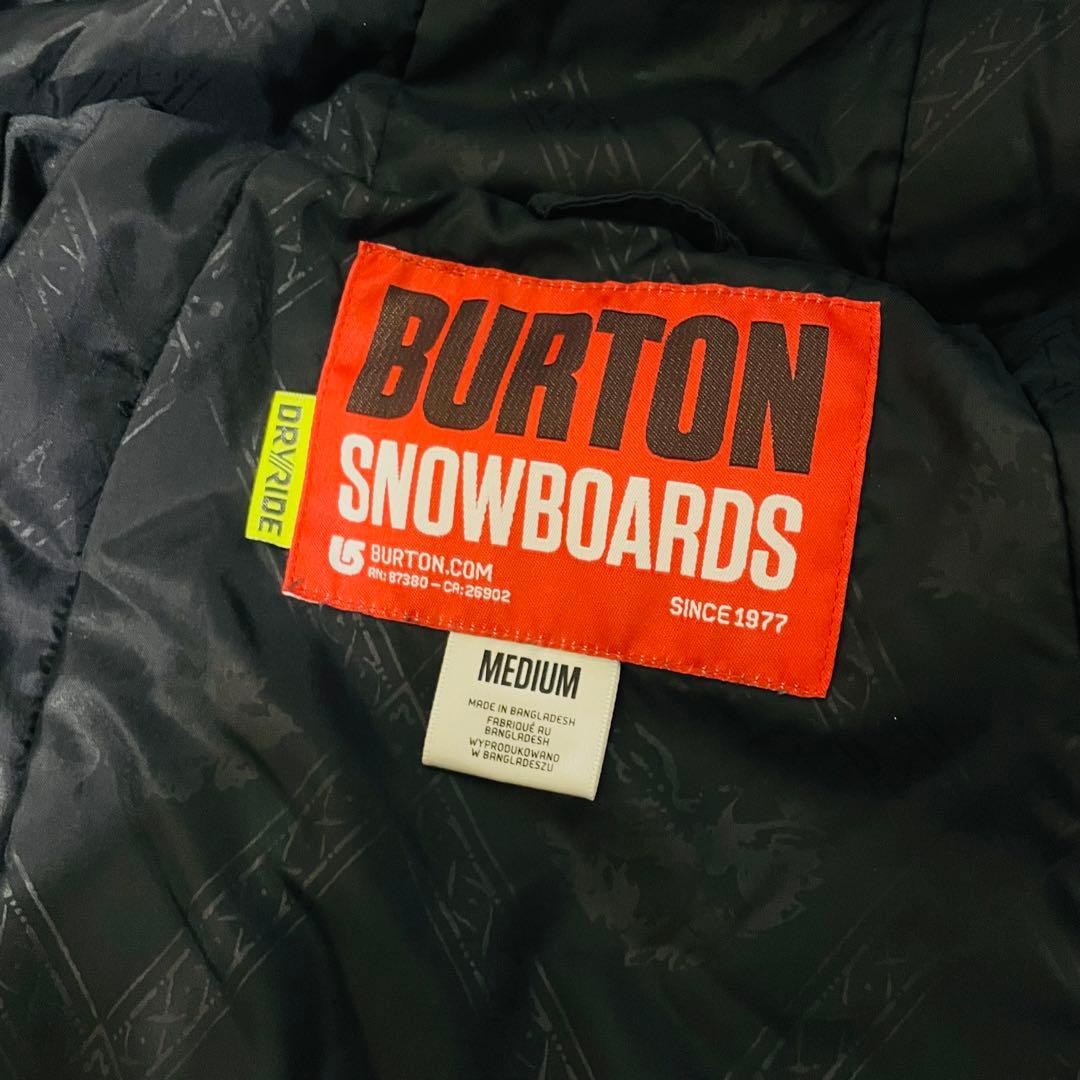 美品 BURTON バートン　スノーボード　ウェア　メンズ　Mサイズ 上下セット