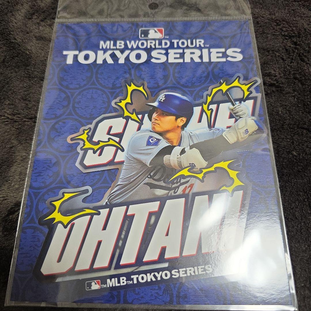 MLB東京シリーズ　ドジャース　大谷翔平　ビッグステッカー3種セット