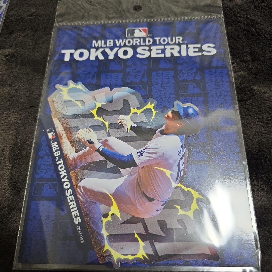 MLB東京シリーズ　ドジャース　大谷翔平　ビッグステッカー3種セット