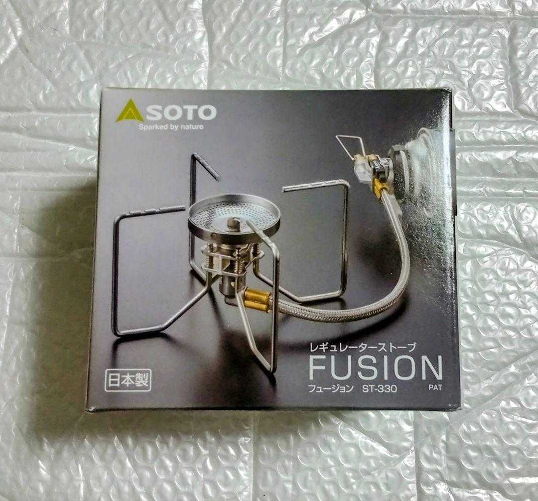 【新品】SOTO レギュレーターストーブ FUSIONフュージョン ST-330