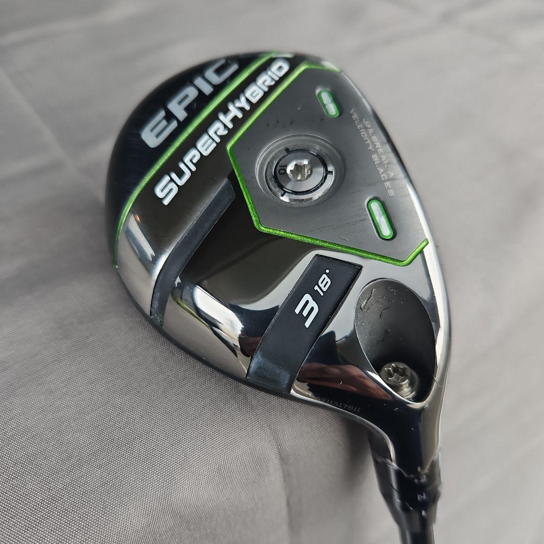 美品　EPIC Super Hybrid 3 18°　純正ディアマナ　55S