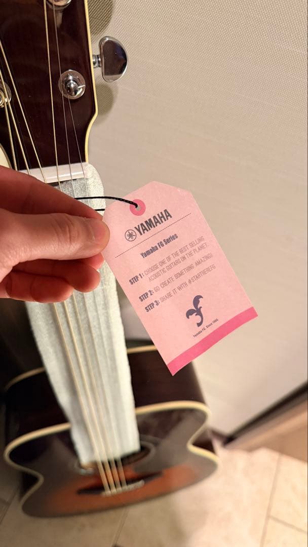 未使用品 YAMAHA FS830 TBS アコギ タバコブラウンサンバースト