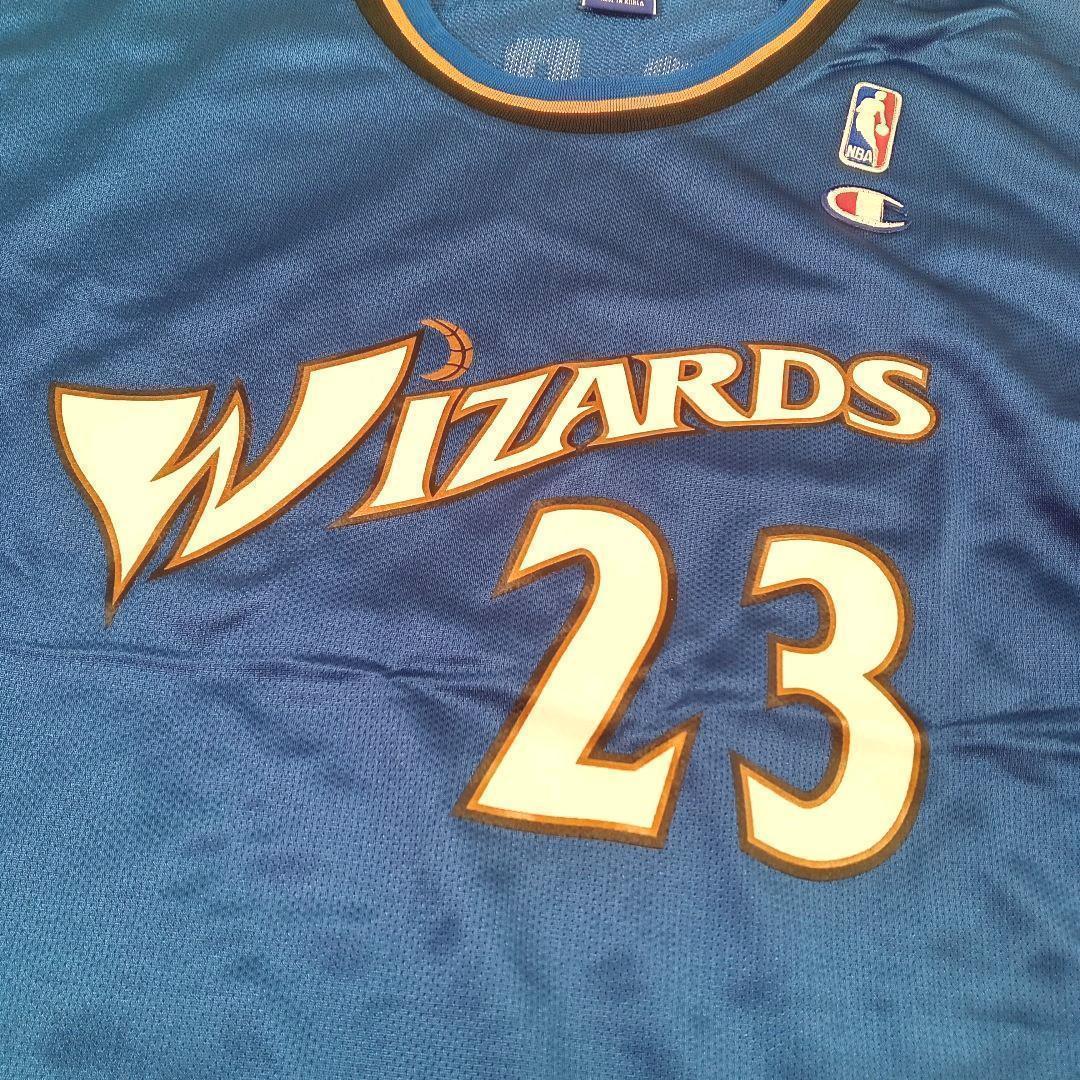 美品 希少 Champion チャンピオン NBA 刺繍ロゴ ユニフォーム