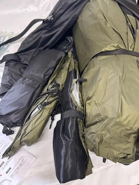 M-⑳【訳ありUSED】G-tent-M200 ドームテント カーキ