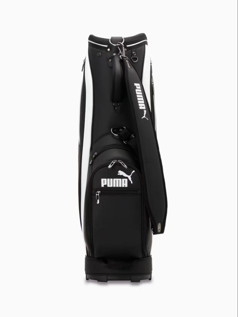 新品未使用　PUMA（プーマ）キャディバッグ　軽量　黒/白