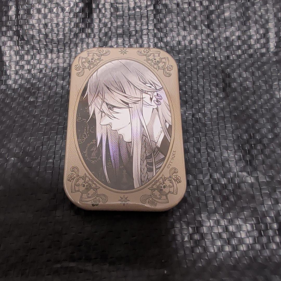 黒執事　葬儀屋　缶バッジ　しおり
