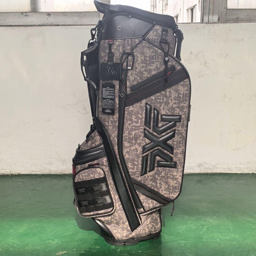 【即発送】PXG ゴルフ キャディバッグ スタンド式6分割8.5インチ 男女兼用