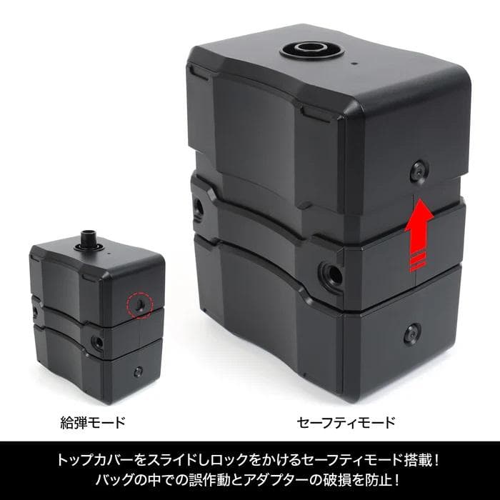 ライラクス 自動給弾器 オートマチック BBローダー サテライト 多弾数マガジン