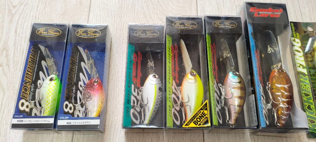 希少・新品　ワイルドハンチ大量　エバーグリーンコンバットルアーズ