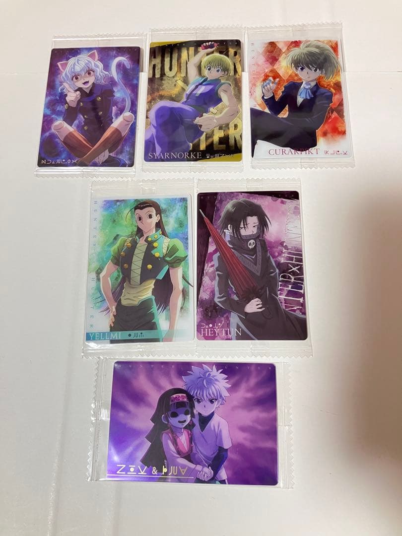HUNTER×HUNTER シール　カード　まとめ売り