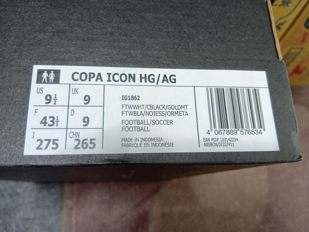 adidas COPA ICON HG/AG サイズ27.5
