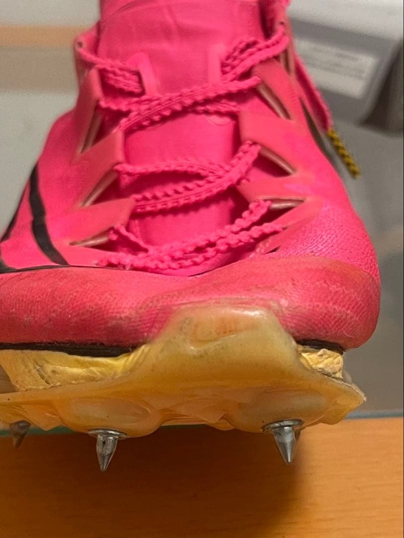 Nike Zoom マックスフライ スパイクシューズ ピンク 26.5