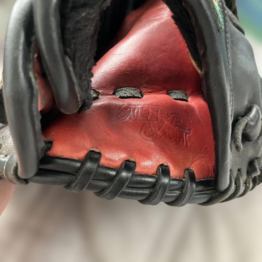 ミズノ イチローモデル ProModel 赤ビュー 少年L 軟式グローブ