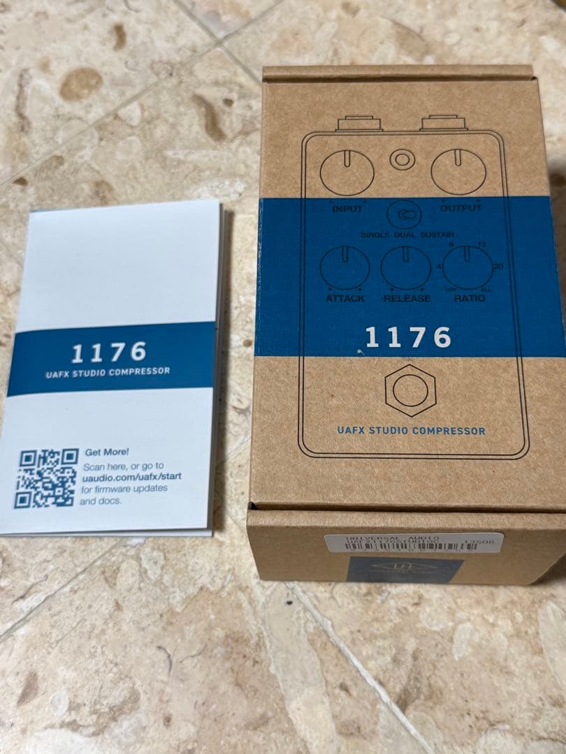 UNIVERSAL AUDIO UAFX 1176 コンプレッサー 美品