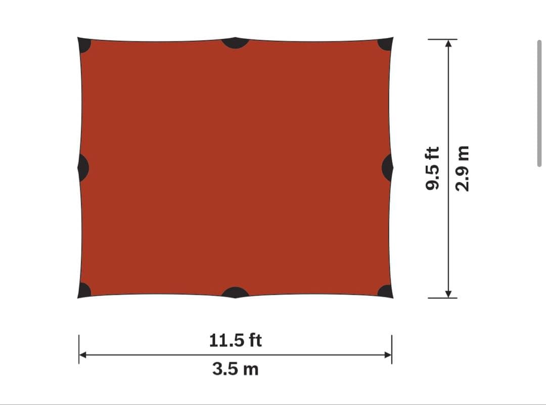 【美品】HILLEBERG TARP10UL Greenヒルバーグタープグリーン
