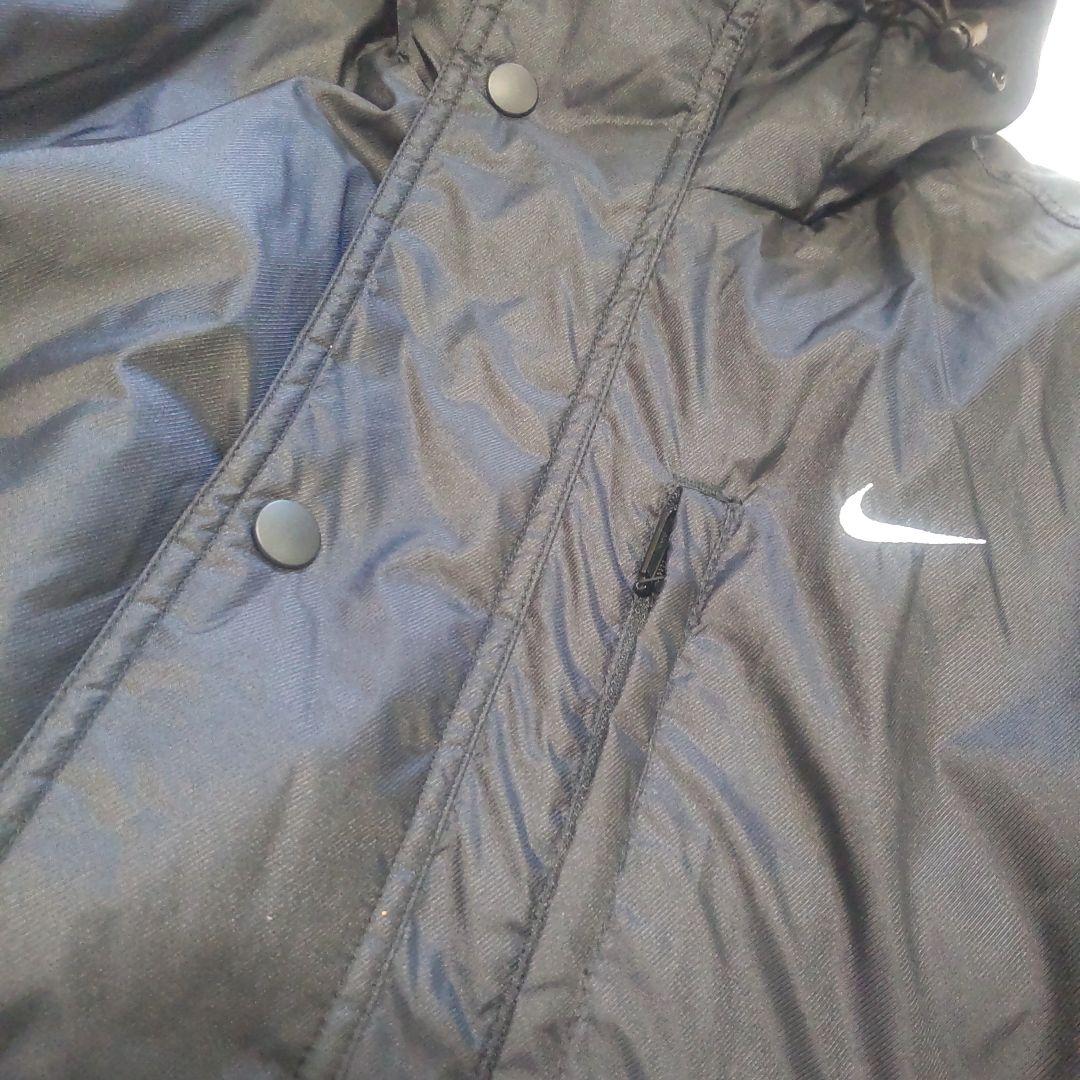 NIKE М ベンチコート ボア フード付き ブラック メンズ ナイキ