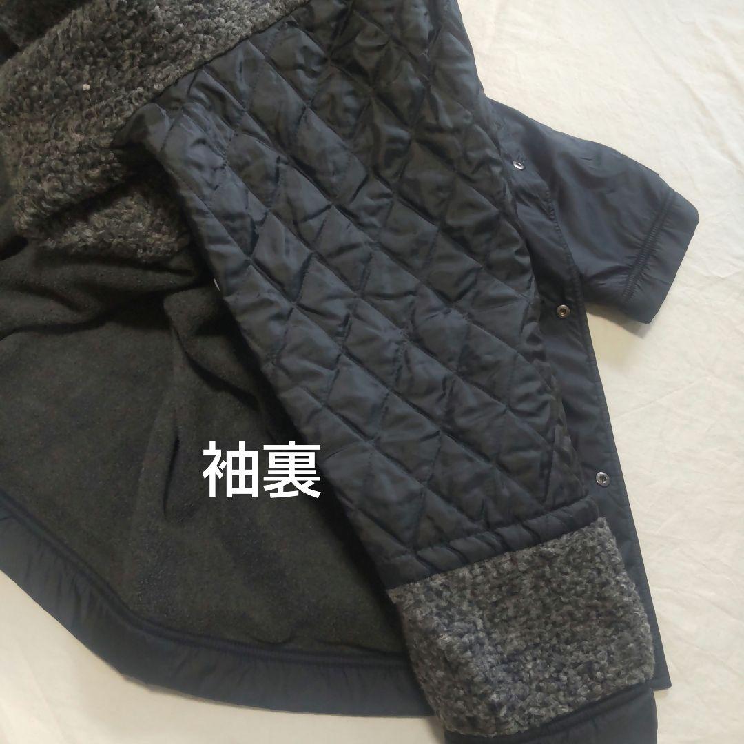 NIKE М ベンチコート ボア フード付き ブラック メンズ ナイキ