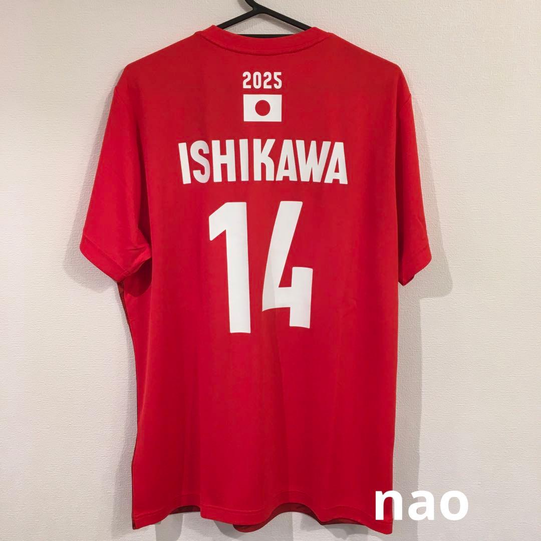 石川祐希ユニフォーム　応援Tシャツ　ネーションズリーグ2025