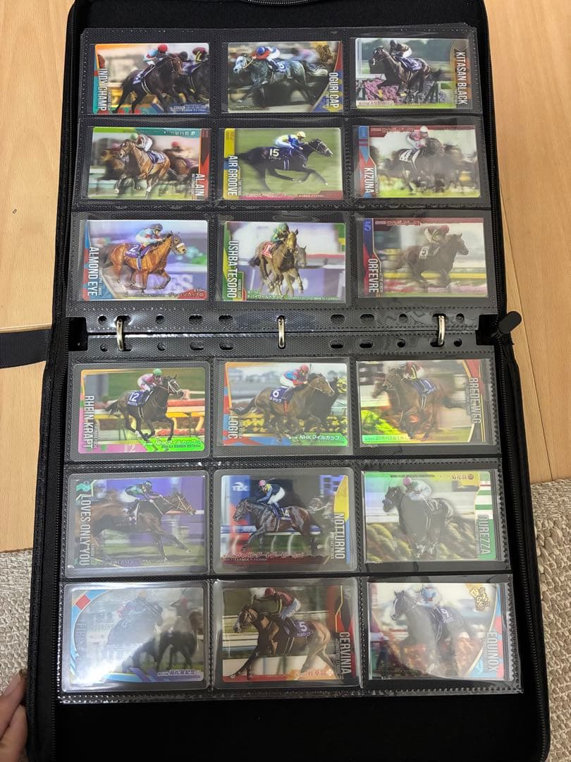 サラブレッドホースコレクションカードサイン入り