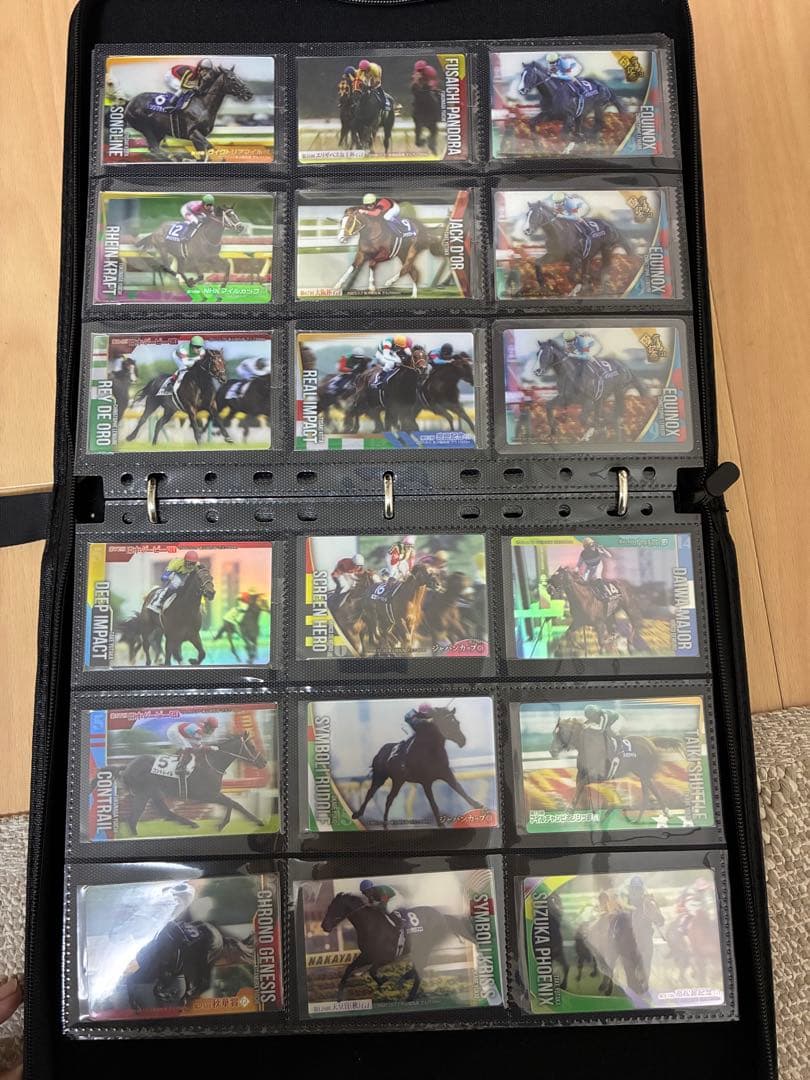 サラブレッドホースコレクションカードサイン入り