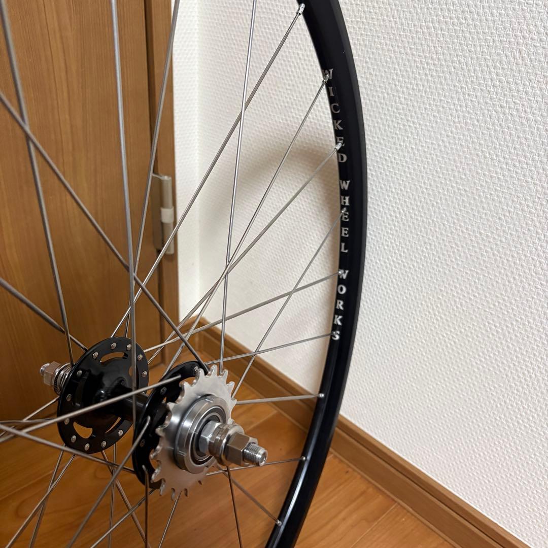 Wicked Wheel Works ピスト 700C 前後ホイールセット