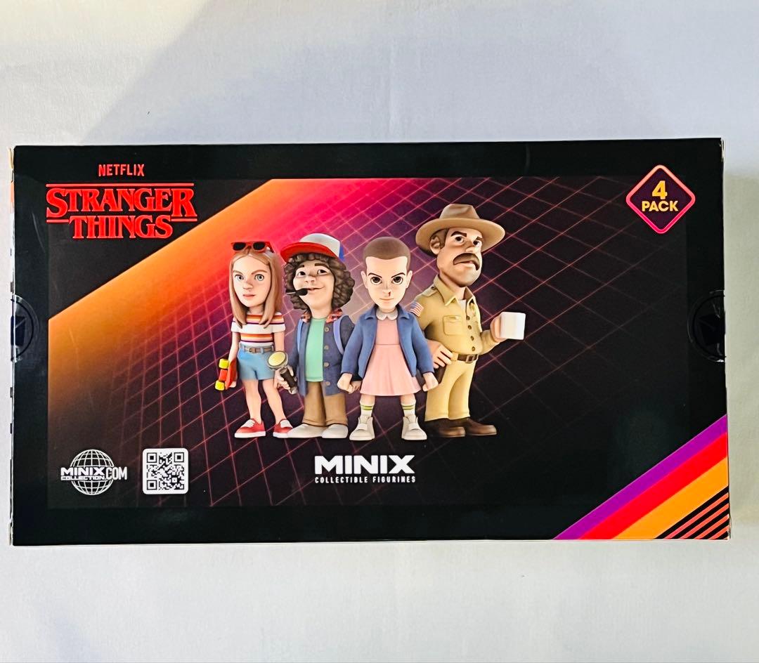 ストレンジャー・シングス MINIX フィギュア　4体 ストレンジャーシングス
