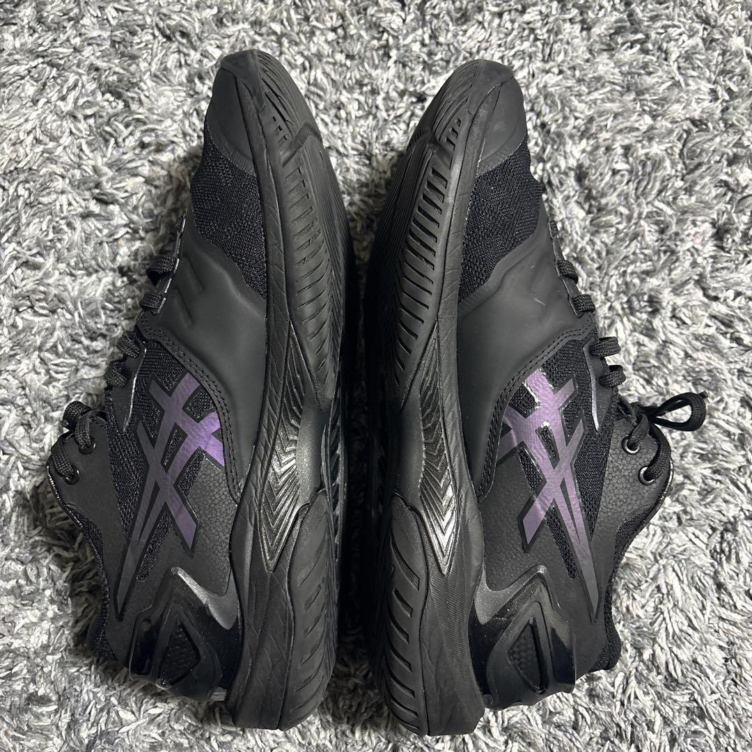 極美品 ASICS GELBURST 26 黒 26cm バッシュ ゲルバースト