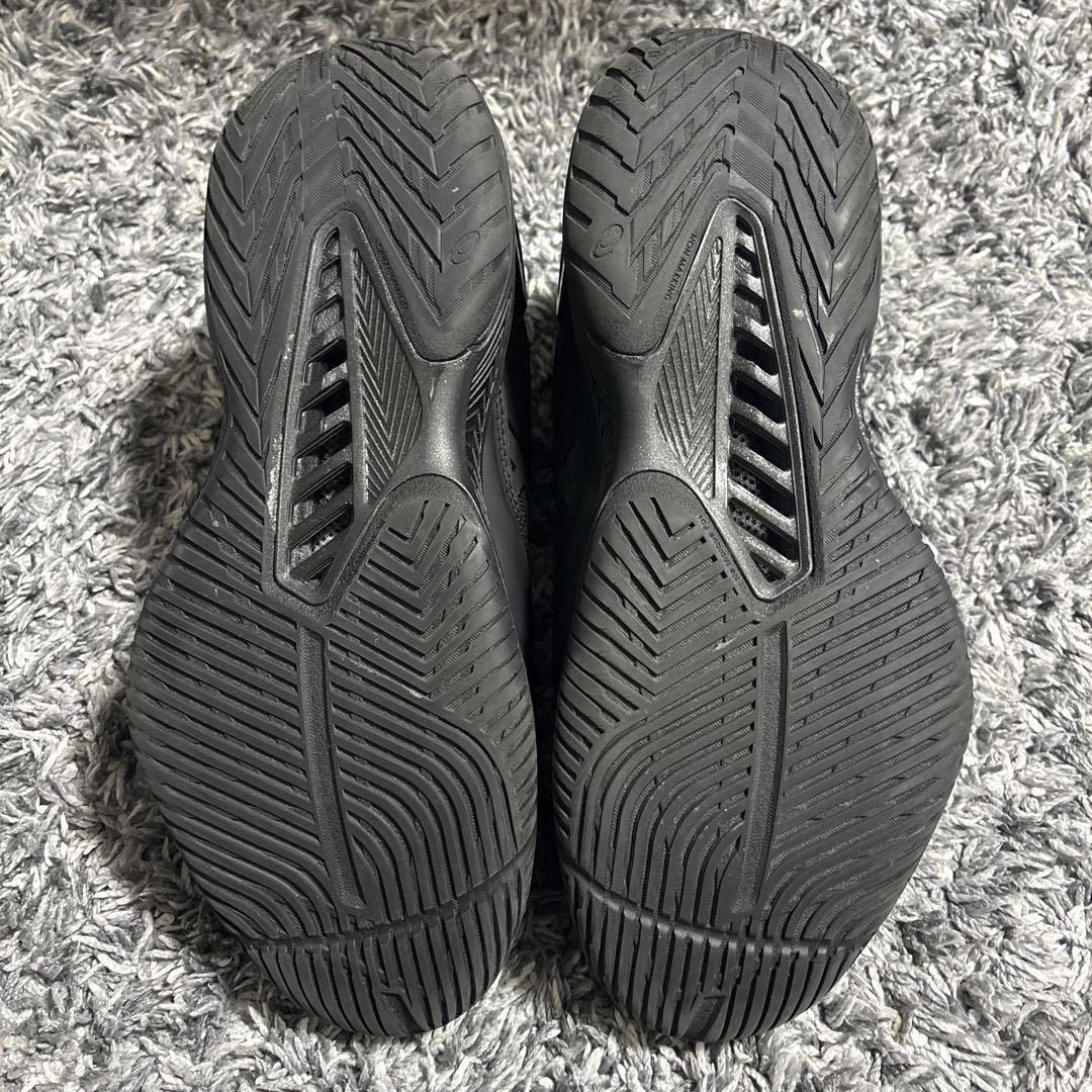 極美品 ASICS GELBURST 26 黒 26cm バッシュ ゲルバースト
