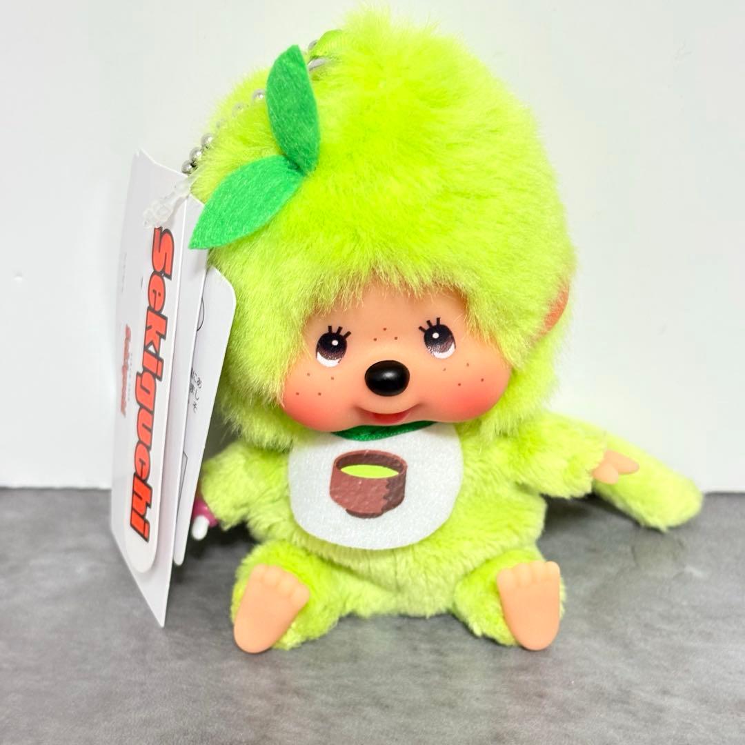 限定　モンチッチ　抹茶　顔でか　マスコット　S ぬいぐるみ　2点　キーチェーン