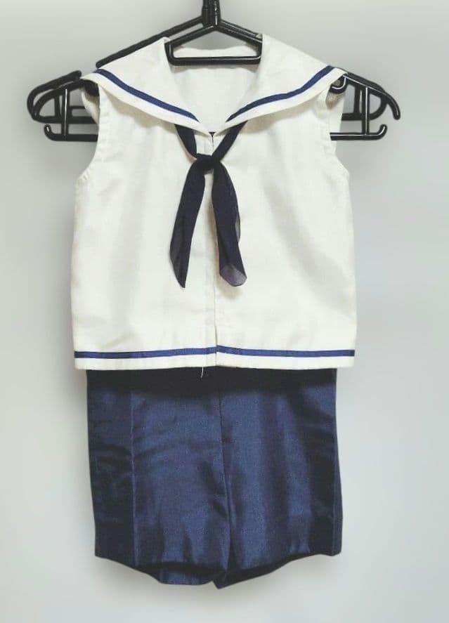 バレエ衣裳　水兵さん　 全11着　白/ネイビー　女子10・男子1　　付属品有
