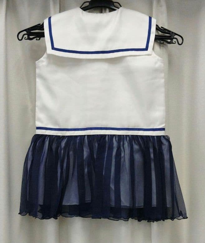 バレエ衣裳　水兵さん　 全11着　白/ネイビー　女子10・男子1　　付属品有