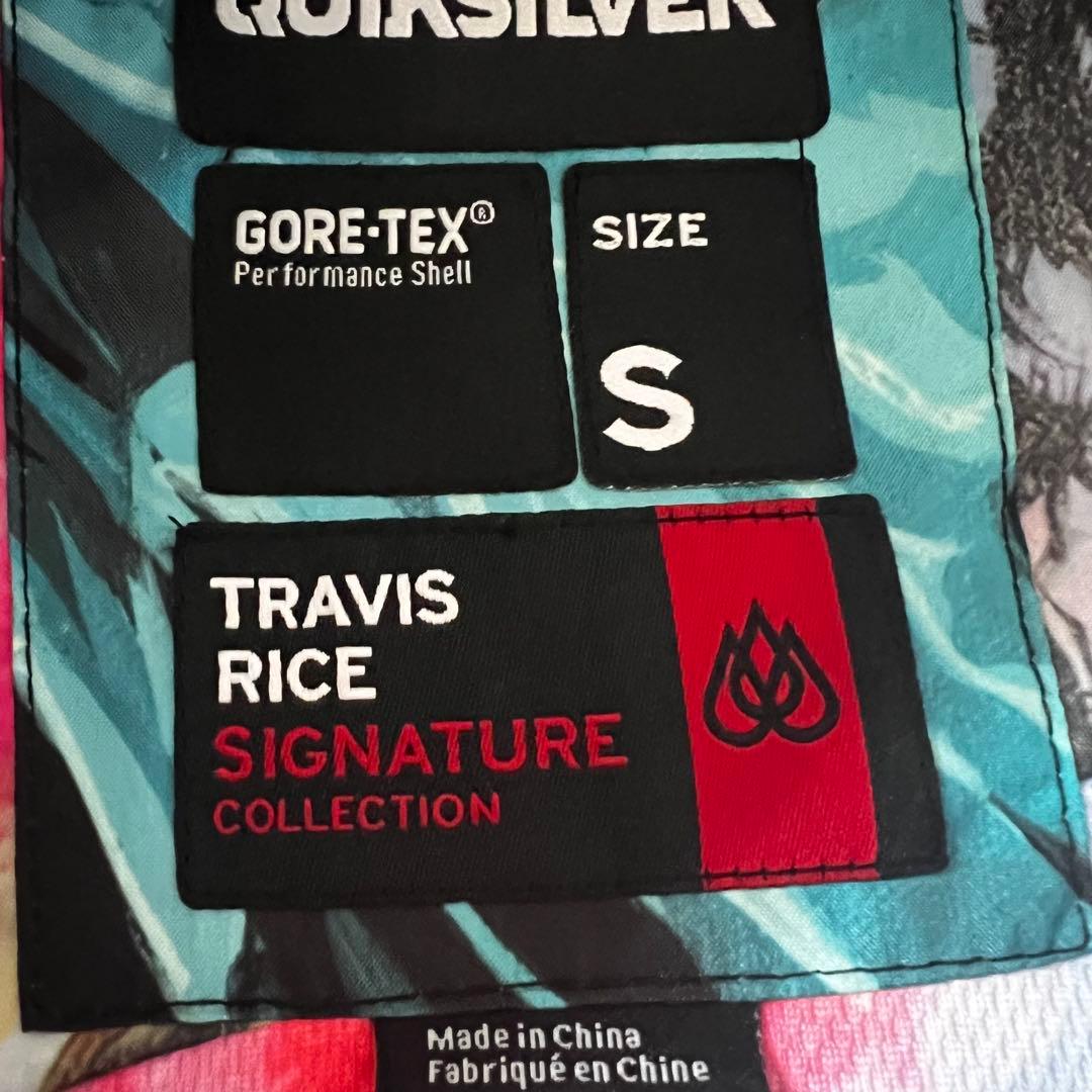 QUIKSILVER Travis Rice スノーボードジャケット Sサイズ