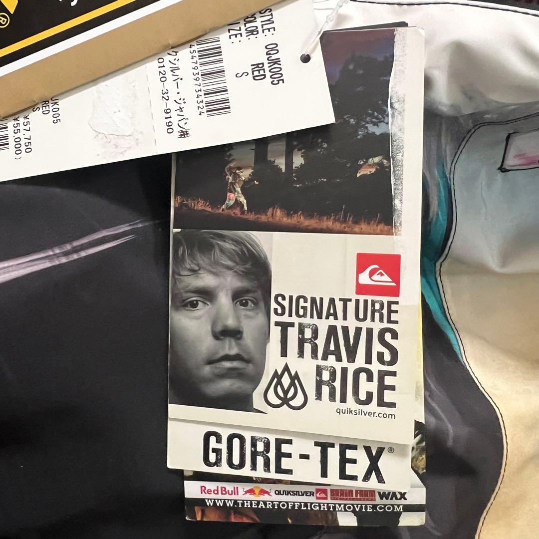 QUIKSILVER Travis Rice スノーボードジャケット Sサイズ