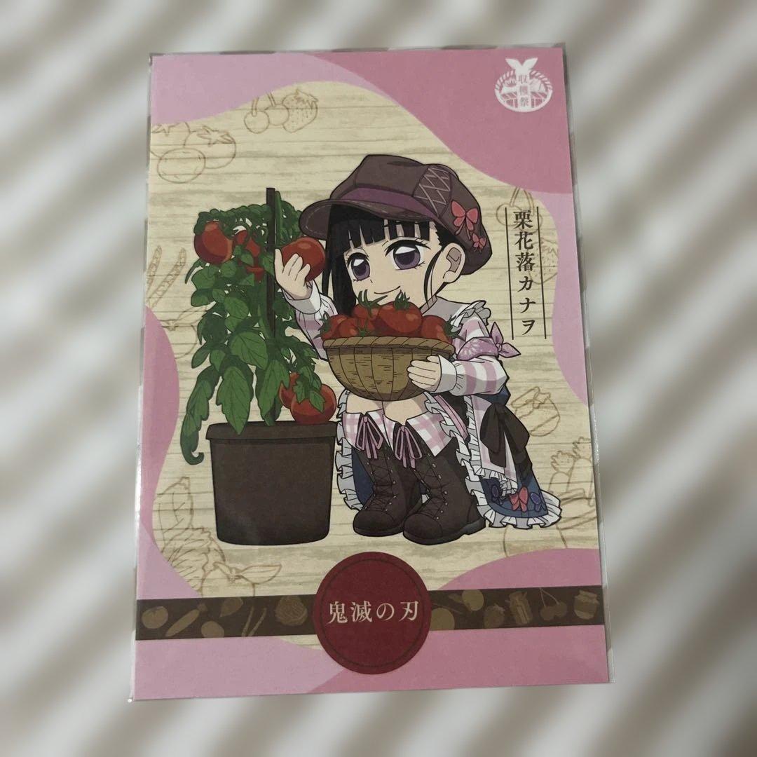 鬼滅の刃　栗花落カナヲ　神崎あおい　雛鶴　須磨　ポストカード　まとめ売り　16点