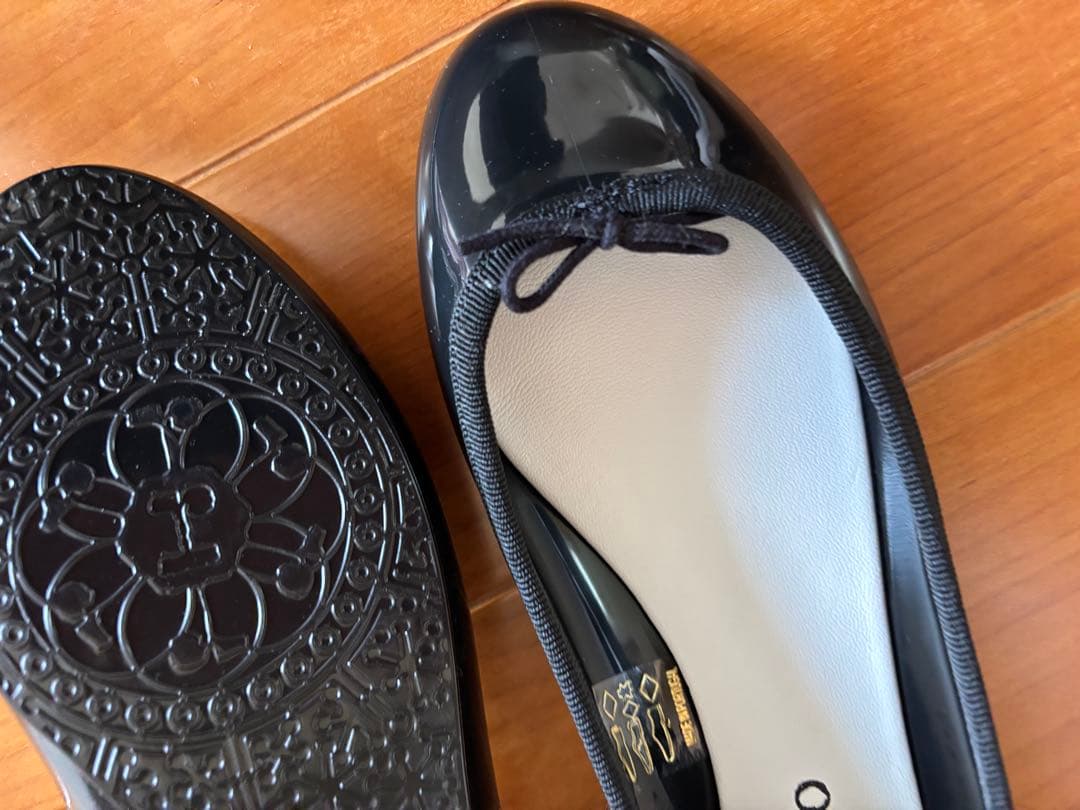 Repetto ブラック バレエシューズ