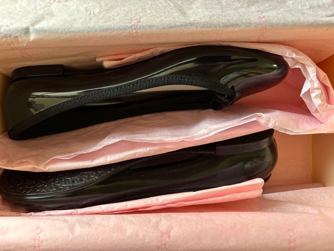 Repetto ブラック バレエシューズ