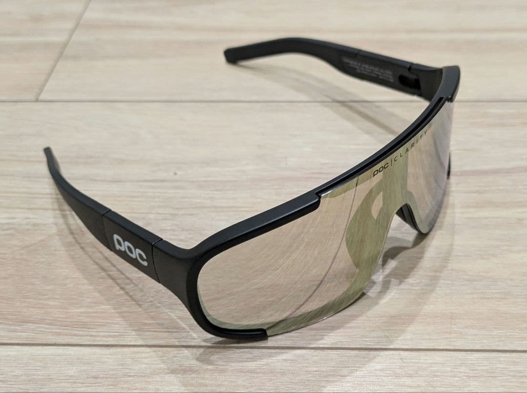 美品 POC Aspire Uranium Black サングラス ブラック