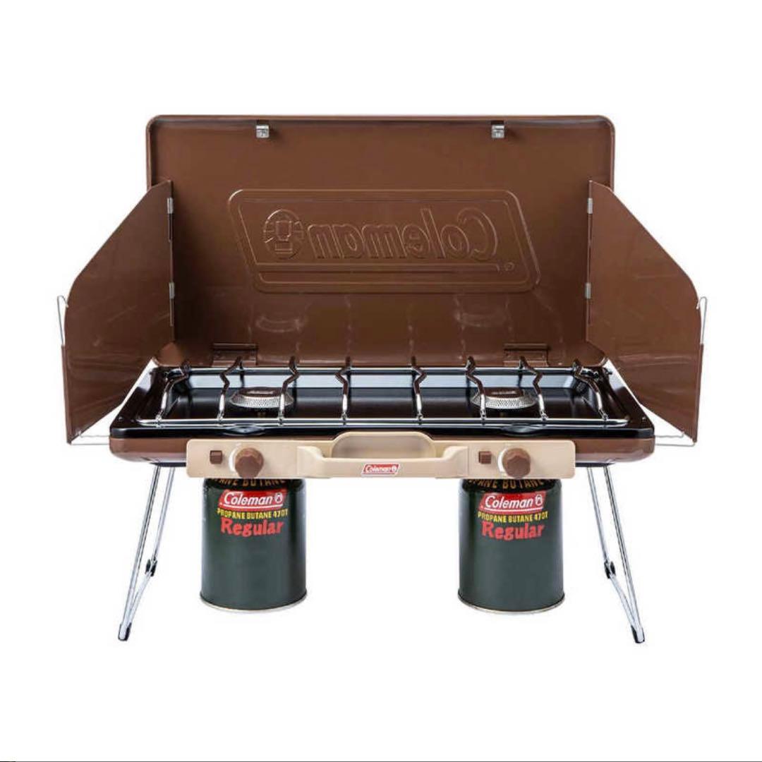 新品 Coleman パワーハウス LPツーバーナーストーブⅡ バターピーナッツ