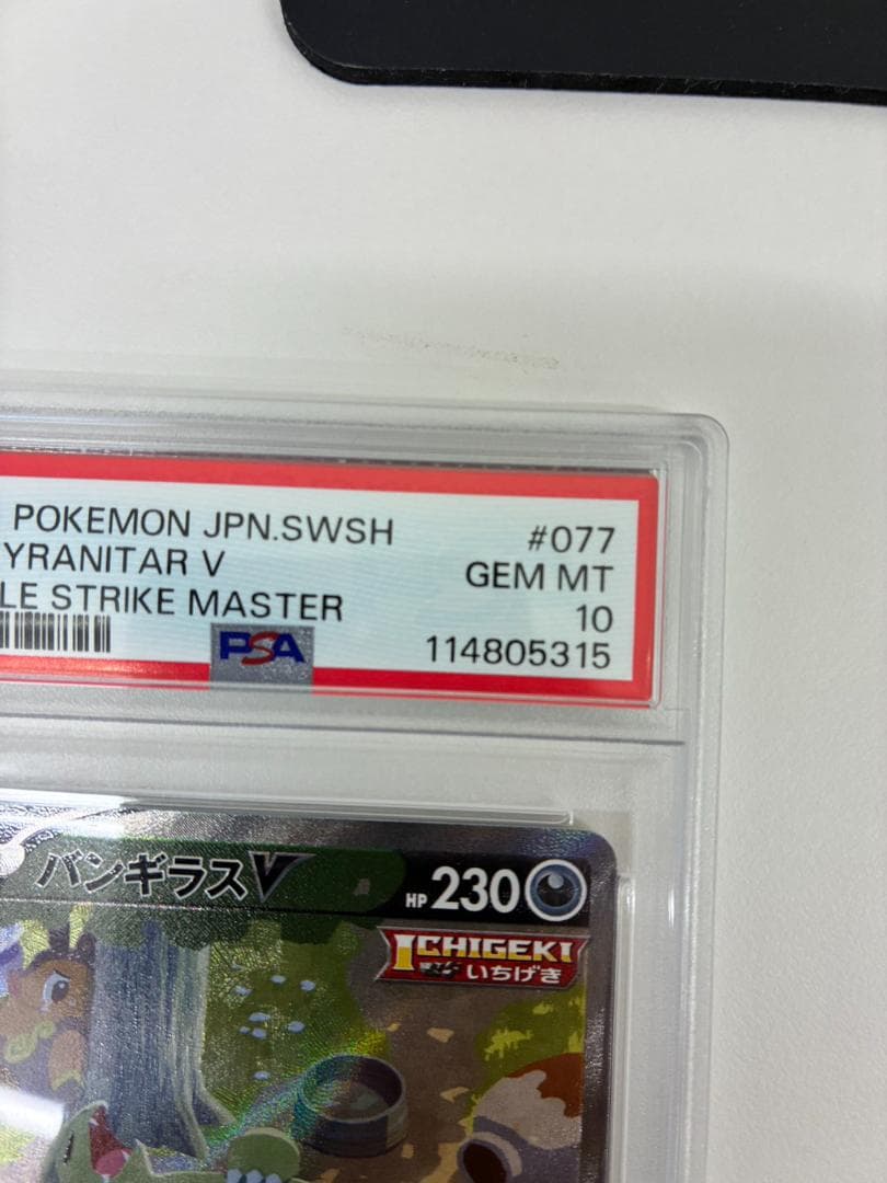 山263【PSA10】バンギラスV SA SR（077/070）