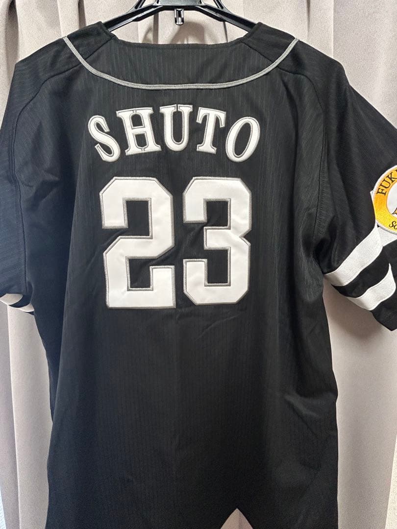 福岡ソフトバンクホークス 周東佑京選手 レプリカユニフォーム サイズXL