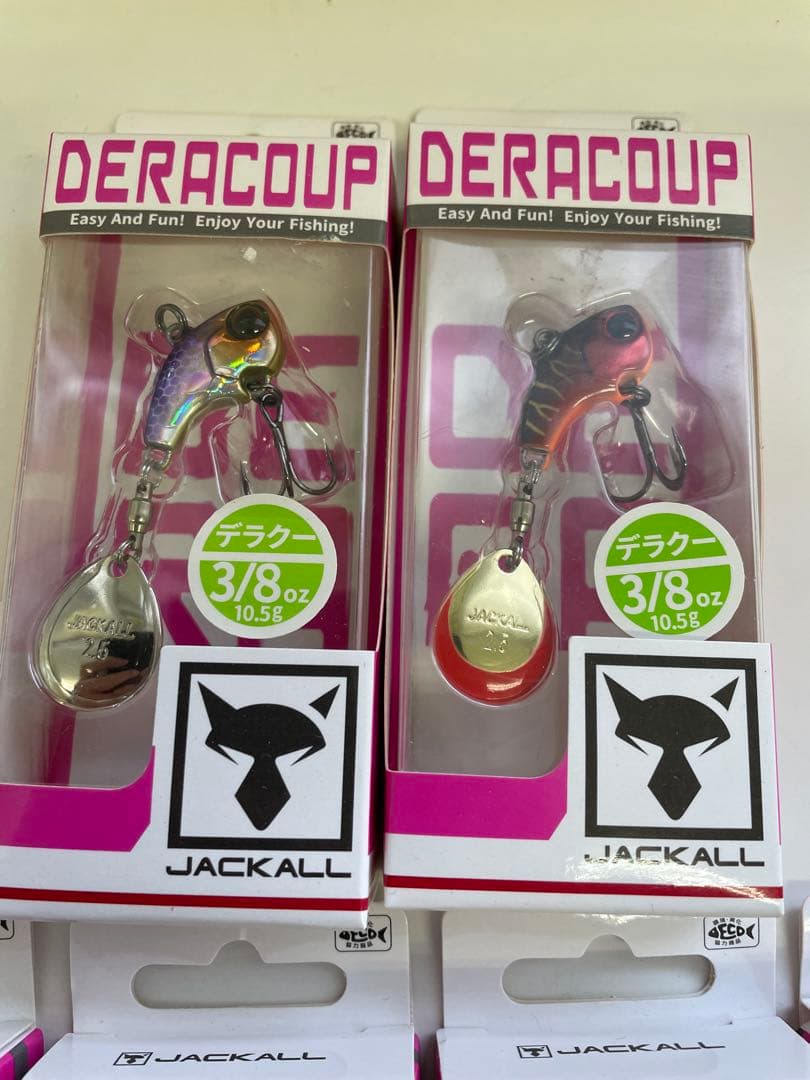 ジャッカル　デラクー　10セット　ルアーセット　メタルバイブ　バイブレーション