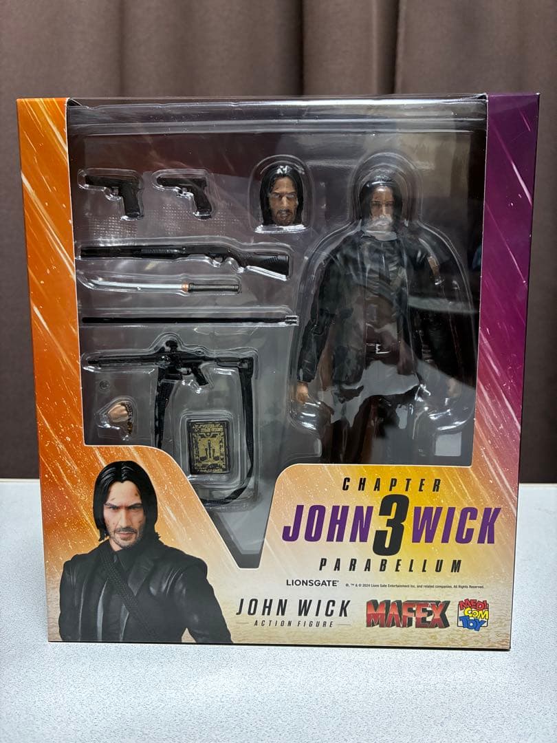 MAFEX JOHN WICK(CHAPTER 3) 開封未使用品　オマケ付き