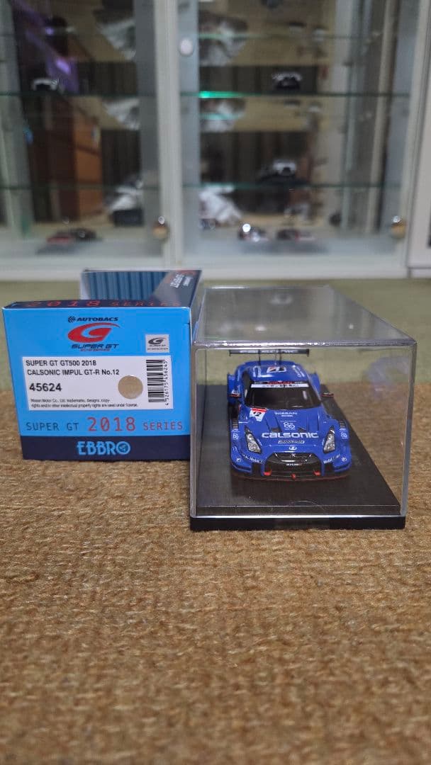 1/43 エブロ カルソニック インパル GT-R 2018 GT500