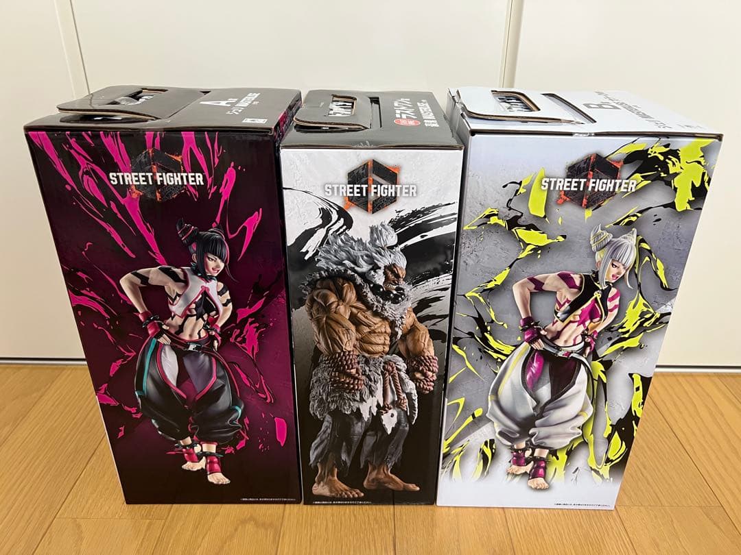 【未開封】一番くじストリートファイター6 ラストワンAB賞　豪鬼　ジュリ