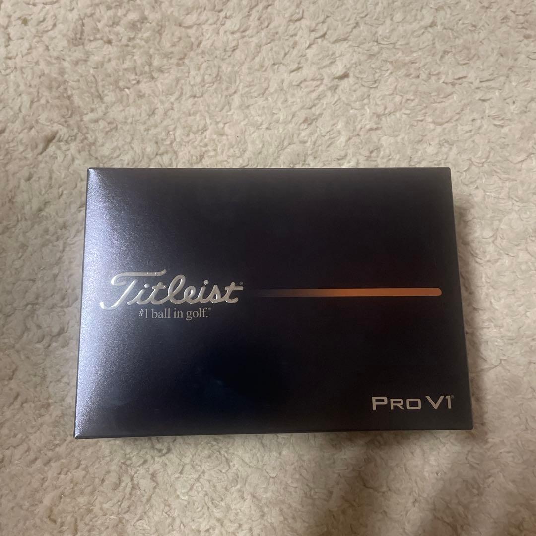 タイトリストPro V1 ゴルフボールホワイト　3箱