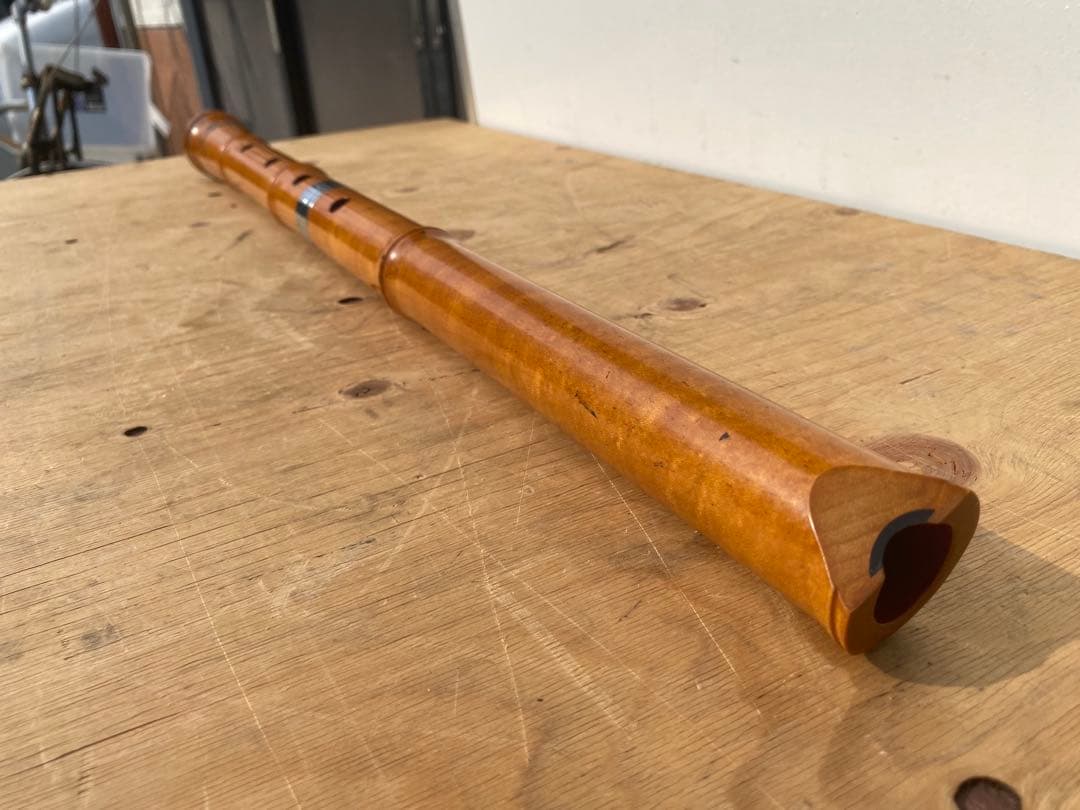 尺八　松濤　全長約64.5cm ソフトケース付き　中古品