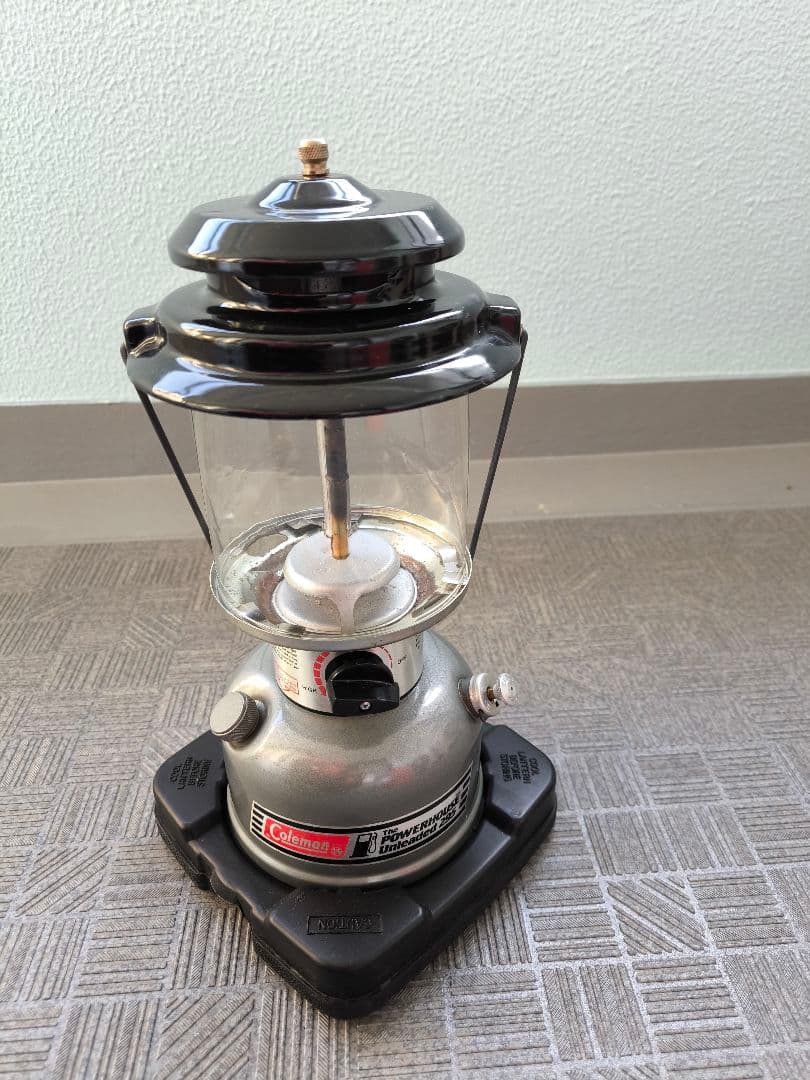 コールマン　２マントルランタン　295　中古　専用ロート付き