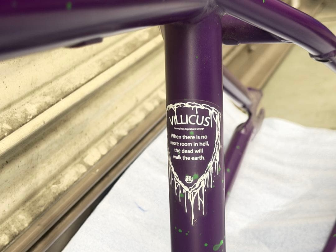 SUBROSA VILLICUS BMXフレーム パープル