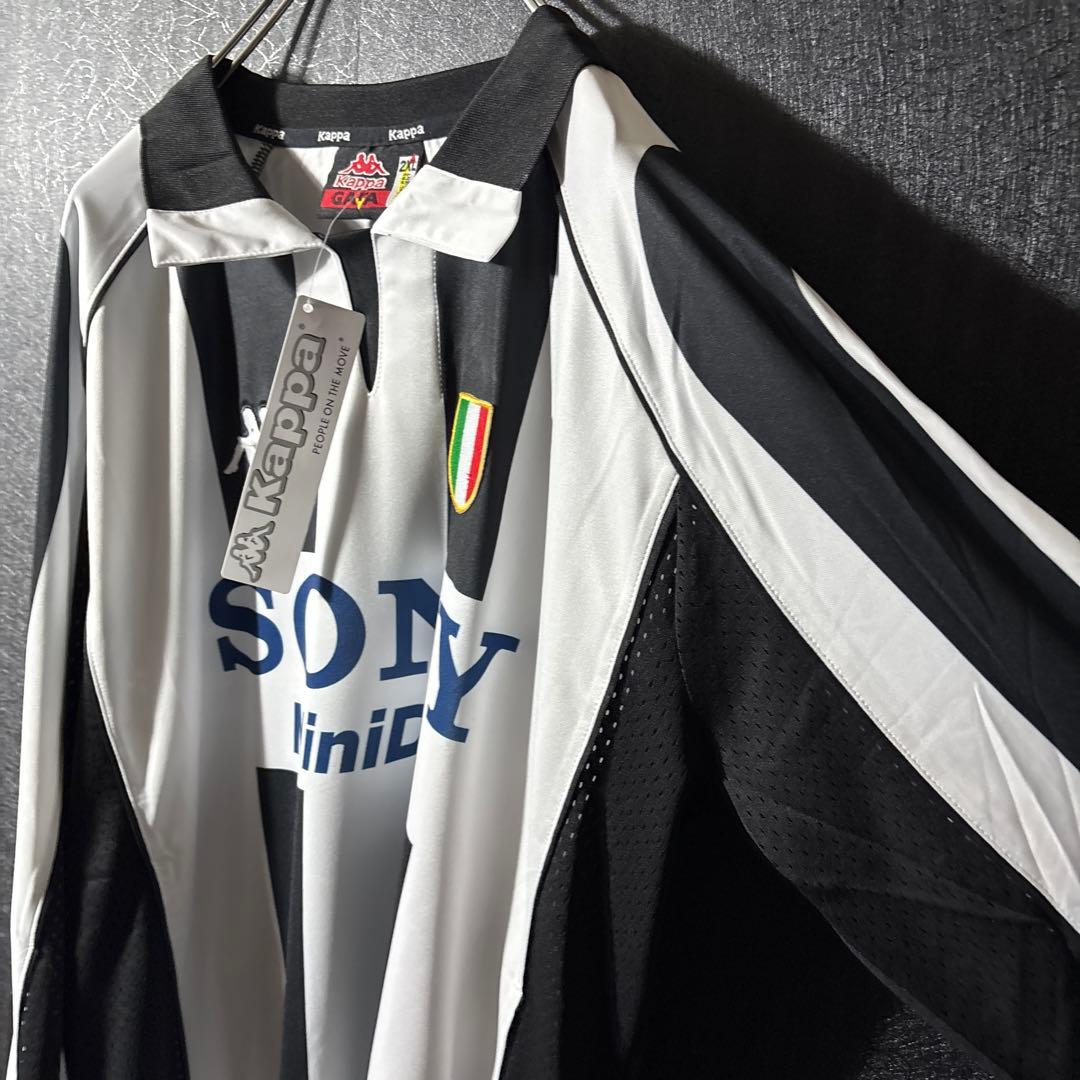 【★デルピエロ】 Kappa ユヴェントス サッカー ユニフォーム 長袖 2XL